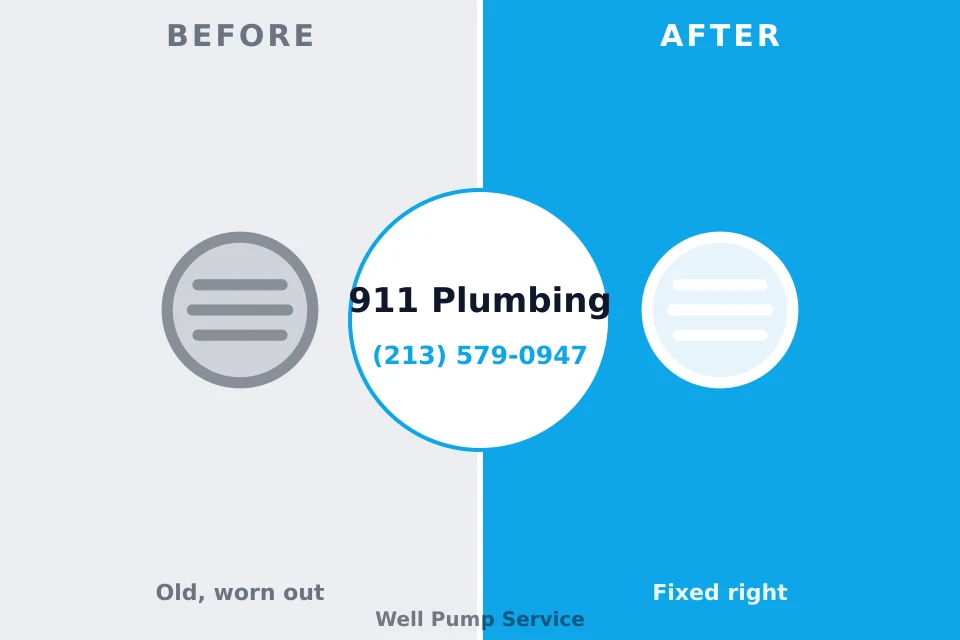 Before and after: plumbing repair Saratoga Springs, UT
